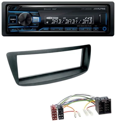 Alpine USB Bluetooth DAB MP3 Autoradio für Citroen C1 Peugeot 107 (05-14) - Bild 1 von 4