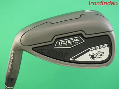Adams Idea Tech V4 Hybrid PW Pitching Wedge Steel Regular Shaft Mens LEFT HAND - Image 1 of 4