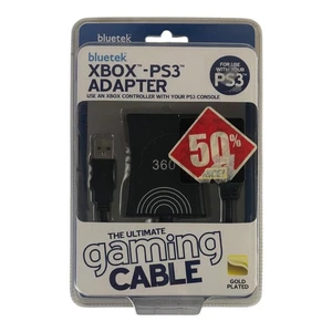 Xbox - PS3 Adapter Bluetek Use An Xbox Controller With Your PS3 Sealed Free Post - Picture 1 of 6