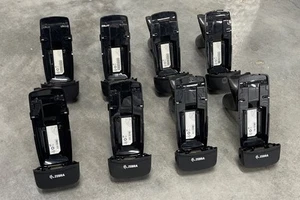 Lot Of(8) Zebra TRG5500 Black Snap-On Barcode scanner Trigger Grip MC55/MC65 - Picture 1 of 15