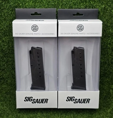 LOT (2) Sig Sauer P239 9mm Luger OEM Magazine 8 Rounds, Steel #MAG-239-9-8 - Image 1 of 4