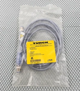 Turck RSC RSC 5715-2M Cable U-69407 5-pin M12 eurofast male DeviceNet Cordset - Picture 1 of 3