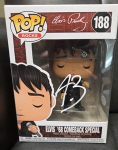 Austin Butler Autógrafo Firmado Funko Pop Elvis Certificado PSA - Imagen 1 de 2