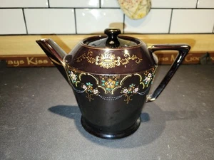 Japanese Teapot With Hand Painted Designs - Imagen 1 de 16