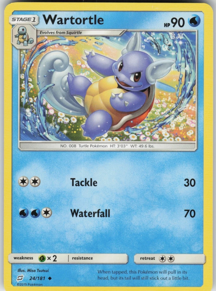 Wartortle 24/181 Uncommon  SM - Team Up - Image 1 of 1