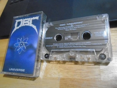 RARE OOP Dead Brain Cells dbc CASSETTE TAPE Universe metal thrash Canada COMBAT - Image 1 of 2