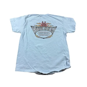 Panchos Surf Shop T-Shirt Men Large Pismo Beach Skate Blue Light Weight - Picture 1 of 5