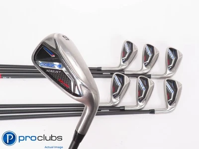 Nice Cobra AEROJET ONE Length 5-PW,GW IRON SET - KBS 65 Senior Flex Graph 463155 - Image 1 of 4