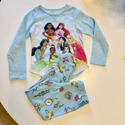 Disney Princess Cozy Soft Pajama Set, Size 7 - Image 1 of 4