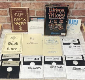 Ultima Trilogy IBM PC Origin Big Box PC 1985-1988 lotto giochi multipli non testati - Foto 1 di 15