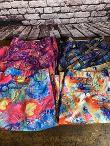 Hreski Golf Shorts Mens Size 42 Multicolor and Designs EUC! - Picture 1 of 15