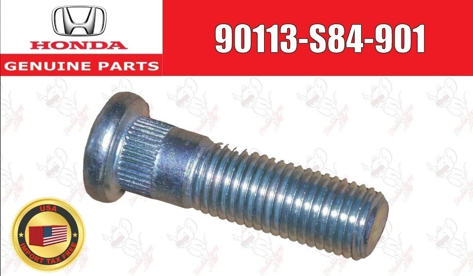 Tacos de rueda Honda OEM 90113-S84-901 para Accord Civic Foto 1 de 4