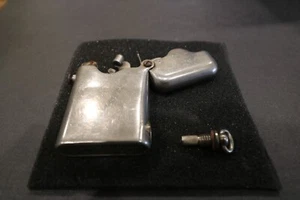 Thorens Antique/Vintage Lighter Swiss Made 137508 on base, with wick, no flint - Picture 1 of 9