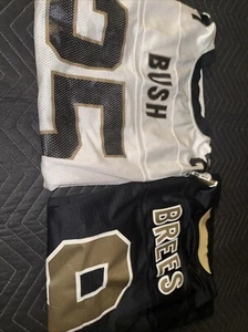 Men’s 2XL Drew Brees & Reggie Bush Jersey - Picture 1 of 1