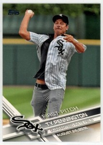 2017 Topps Baseball Series 2 Ty Pennington First Pitch #FP-34
