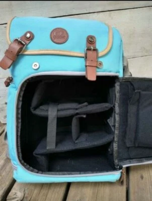 GoGroove Camera DSLR Light Blue Backpack - EXCELLENT CONDITION - Image 1 of 4
