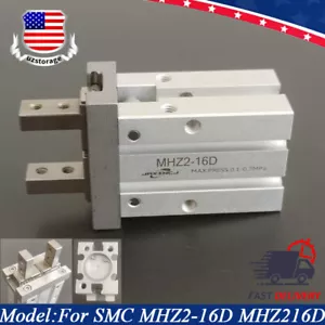 Per SMC MHZ2-16D Pinza Aria Parallela Cilindro Alesaggio Parte Pneumatica Dito 16mm - Foto 1 di 7