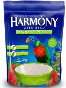 Harmony Wild Bird Lorikeet and Honey Eater 2Kg | BRAND NEW | FREE SHIPPING AU - Picture 1 of 12