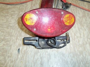 1972 Kawasaki S2 350 Mach II rear taillight with mount - Picture 1 of 4