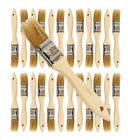 24 Pk- 1 inch Chip Paint Brushes for Paint, Stains,Varnishes,Glues,Gesso