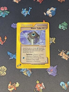 Pokémon Karten Wasserwürfel 01 140/147 Uncommon Aquapolis WOTC - (MP+) - Bild 1 von 6