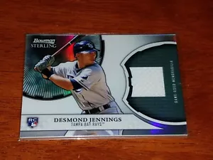 Desmond Jennings 2011 Bowman Sterling Rookie rifrattore reliquia #RRR-DJ - Foto 1 di 1