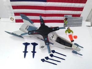 Vintage 1988 G.I. Joe Skystorm X-Wing Chopper komplett mit Windmühle & Karteikarte - Bild 1 von 12