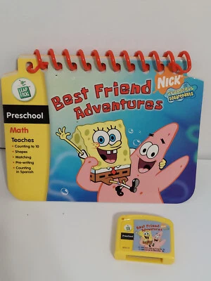 💥A67~My First LeapPad Interactive Books/Cartridges-Spongebob, Wiggles, Thomas - Image 1 of 3