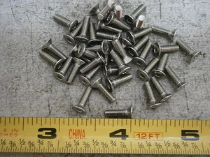 Machine Screws M3 x 10mm Long Flat Socket Head Stainless Steel Lot of 20 #2538 - Picture 1 of 3