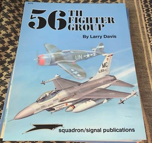 56th FG Fighter Group Zemke Gabreski UNIT HISTORY P47 P51 F86 P80 - Picture 1 of 6
