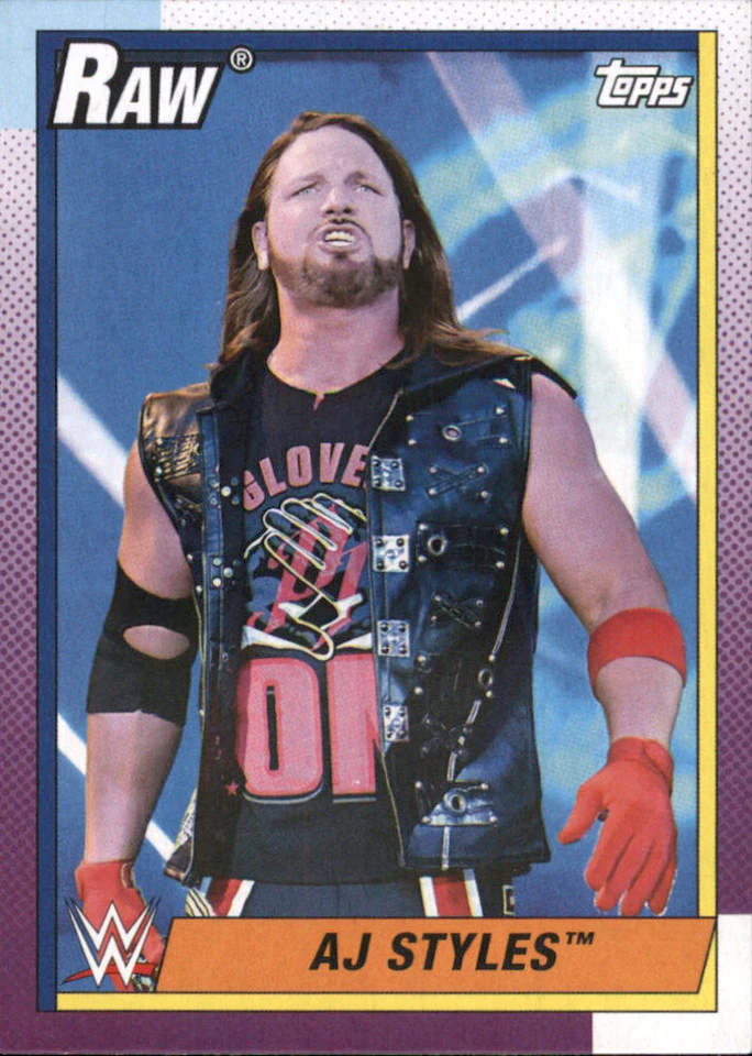 2021 Topps Heritage WWE Wrestling Card Pick (Base) - Image 1 of 1