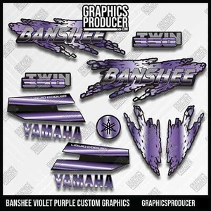 Yamaha Banshee réplica calcomanías gráficos 1994 95 96 97 pegatina variación color - Imagen 1 de 10