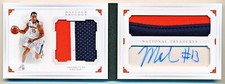 2016-17 National Treasures Collegiate Malcolm Brogdon Booklet Patch Auto Rc /27