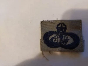 USAF Master MANPOWER Badge Patch Used - Bild 1 von 2