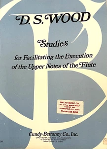 Studies For Facilitating the Execution of the Upper Notes of the Flute, Wood - Picture 1 of 2