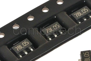 2 pezzi 78L05, L78L05 Regolatore di tensione 5V 100 mA, corpo SOT-89 - Bild 1 von 1