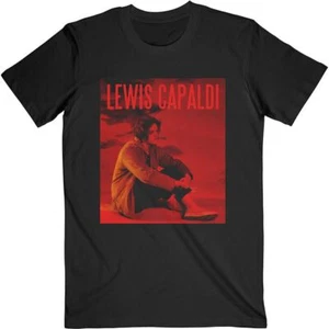 Lewis Capaldi Cotton Crew Neck SS T-Shirt ~ Divinely Uninspired black - Picture 1 of 1