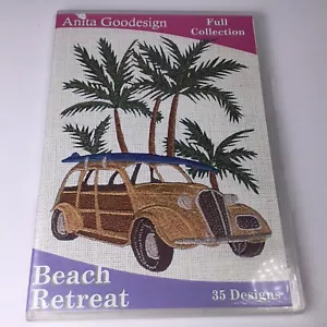 Beach Retreat - Anita Goodesign Quilting 35 Embroidery Designs CD-Rom - Picture 1 of 4