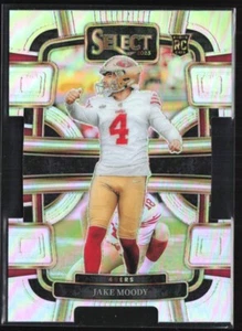 2023 Panini Select Jake Moody Silver Die-Cut Concourse RC Rookie Card #90 49ers - Picture 1 of 2