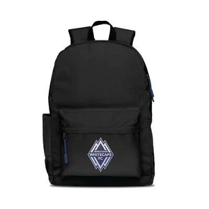 Vancouver Whitecaps FC Campus Laptop Backpack -Black/Navy - Imagen 1 de 2