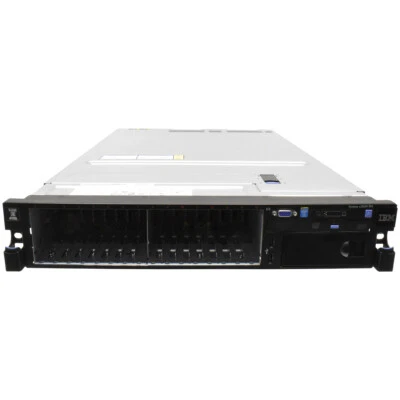 IBM x3650 M4 Server 2xE5-2660 V2 CPU 16GB RAM 2x Kühler 16 Bay 2,5" M5110  - Bild 1 von 3