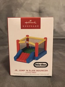 Hallmark 2023 Little Tikes Jr. Jump 'n Slide Bouncer Keepsake Ornament - Picture 1 of 1