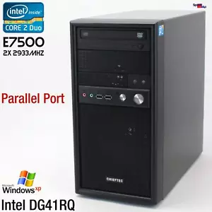 COMPUTER PC DESKTOP INTEL BOARD DG41RQ COMPUTER PC WINDOWS XP LPT PARALLEL PORT - Bild 1 von 9