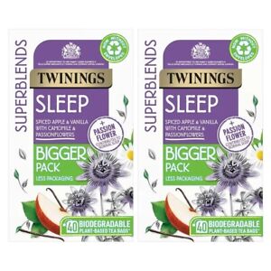 Twinings Superblends Sleep Tea Bags 40 Tea Bags