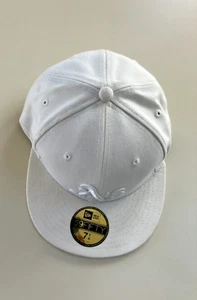Oakland A's Athletics 59Fifty Baseball Cap New Era White Fitted 5950 Hat - Imagen 1 de 5