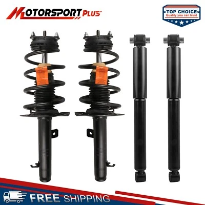 4PCS Front & Rear Struts Shocks W/ Coil Spring For 2006-2007 Ford Focus - Изображение 1 из 4