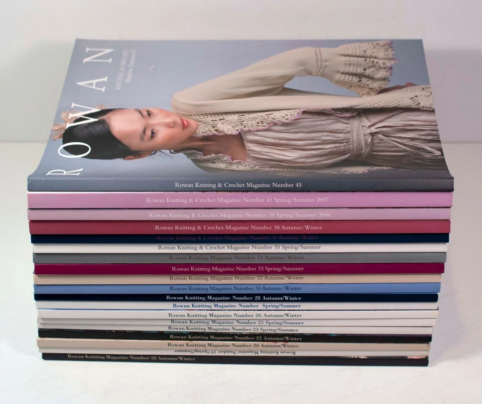 Rowan Knitting & Crochet Pattern Magazines Spring/Summer,  Fall/Winter - Image 1 of 1