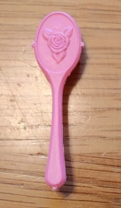 Vintage Barbie Badebürste Zubehör mit Rosenmuster - Bild 1 von 2
