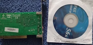 Intel 536Ep 56K Fax Modem PcI Card With Installation CD - Picture 1 of 3