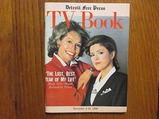 Nov. 4, 1990 Detroit Free Press TV Book/Mag(MARY TYLER MOORE/BERNADETTE  PETERS)